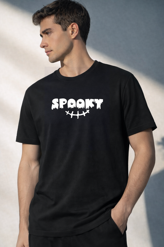 SPOOKT Minimal Print T-Shirt