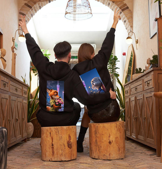 Judy & Nick Çift Hoodie 🐰🦊